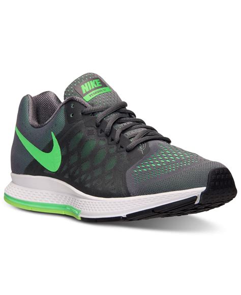 Green Nike Running Shoes 